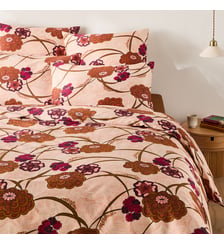 Housse de couette en satin de coton La Redoute Interieurs