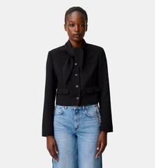 Veste col foulard amovible Claudie Pierlot