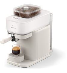 Machine à expresso Baristina BAR320/00 cafetière à grain bac double compartiment Blanche Philips
