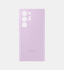 Coque S23 Ultra Silicone Lilas Samsung
