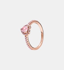 Bague Cœur Surélevé Scintillant Pandora