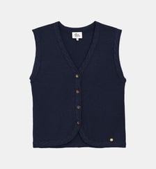 Gilet col v uni MELBA La Petite Etoile