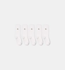 Lot de 5 paires de chaussettes coton Lacoste