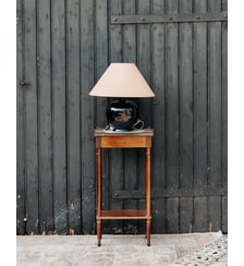 Chevet en bois et marbre Odile N°510- Produit chiné Debongout