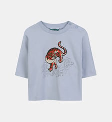 T-shirt à manches longues Kenzo Kids