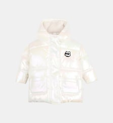 Doudoune à capuche Karl Lagerfeld Kids