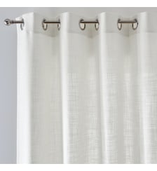 Rideau à oeillets, 50% polyester recyclé La Redoute Interieurs