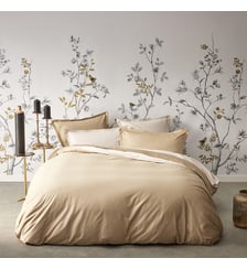 Housse de couette unie en satin de coton bio, NOBEL Alexandre Turpault