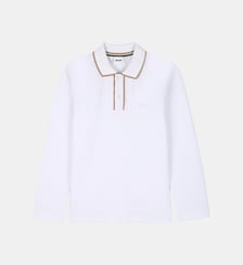 Polo manches longues BOSS Kidswear