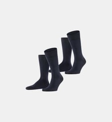 Chaussettes Happy 2-Pack Coton Falke