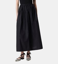 Jupe longue à taille élastiquée Pinko