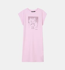 Robe manches courtes fantaisie Karl Lagerfeld Kids