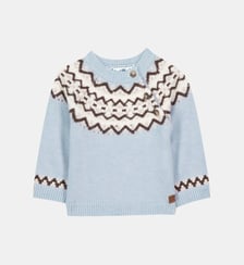 Pull -  horizon laine jacquard Tartine Et Chocolat