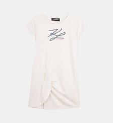 Robe manches courtes Karl Lagerfeld Kids