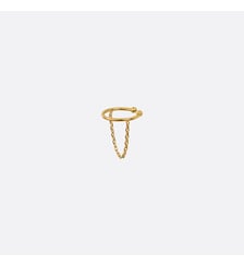 Bague d'oreille dorée - chaine Caroline Najman