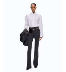 Chemise en popeline avec poignets bijou Pinko