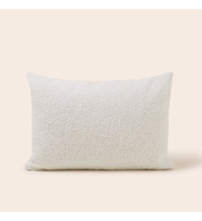 housse de coussin  Bouclette à l'aspect laineux Madura