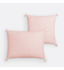 Housse coussin gaze de coton personnalisée Kumla La Redoute Interieurs