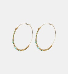 Boucles d'oreilles larges créoles   - Iancura Satellite