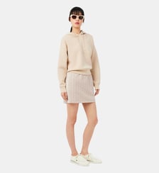 Jupe jacquard monogramme Lacoste