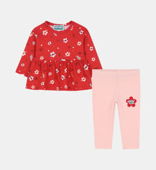 Ensemble tee-shirt et legging Kenzo Kids