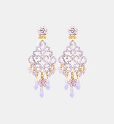 Boucles d'oreilles fines tiges percées   - Chiara Satellite