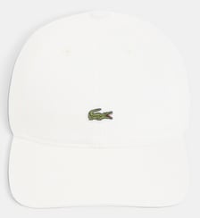 Casquette denim de coton Lacoste