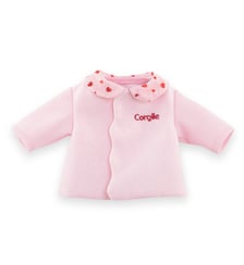 Manteau Pétales de Cœurs pour poupée ma Corolle Corolle