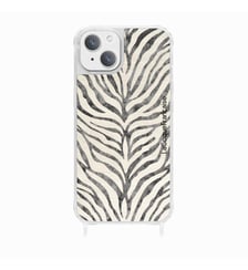 Coque de téléphone glossy zèbre avec anneaux pour iPhone 13 La Coque Française