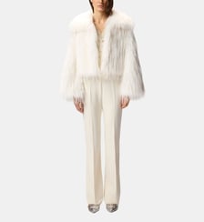Caban en fourrure synthétique Pinko