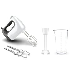 Batteur PREP'MIX+ 500W HM461110 + 2 accessoires Moulinex