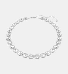 Collier Una Angelic, Taille coussin, Métal rhodié Swarovski