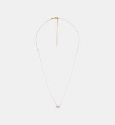 Collier pétales zirconium Argent Garanti Balaboosté