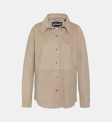 Chemise en chèvre velours Schott