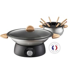 Wok et fondue Wok et Fondue Bois clair 349019 Lagrange