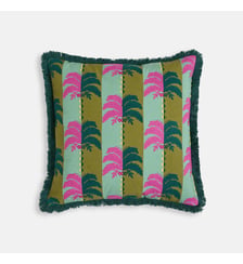 Housse de coussin, percale de coton, 45 x 45 cm La Redoute Interieurs
