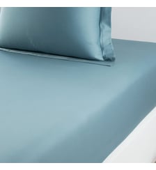 Drap housse en satin Yves Delorme