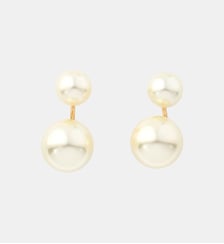 Boucles d'oreilles 2 perles Balaboosté