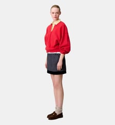 Jupe courte bi-matière Claudie Pierlot