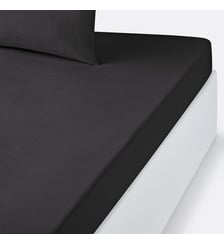 Drap housse enfant uni en polycoton La Redoute Interieurs