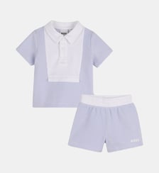 Ensemble polo et short BOSS Kidswear