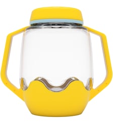 Bocal sensoriel jaune Glo Pals