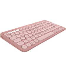 Clavier sans fil Pebble 2 K380s Rose Logitech