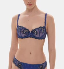 Soutien-gorge corbeille - Bleu électrique Simone Pérèle
