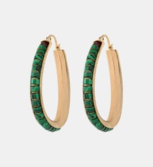 Boucles d'oreilles créoles   - Ninon Satellite