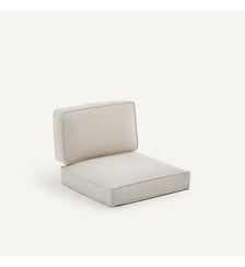 Coussin coton et lin pour fauteuil AM.PM