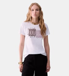 T-shirt avec logo Liu Jo