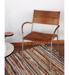 Chaise Tito Agnoli Diana N°202- Produit chiné Debongout