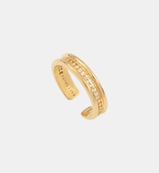 Bague fine ajustable   doré à l'or fin - Noor Satellite