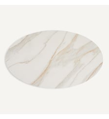 Plateau de table ellipse céramique L170 cm AM.PM
